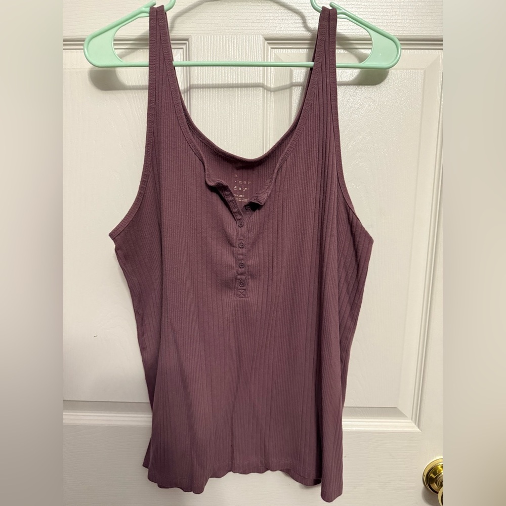 a new day Dusty Rose Tank Top